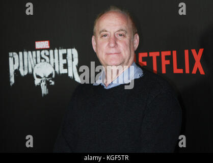 New York, NY, USA. 06th Nov, 2017. Jeph Loeb attendNETFLIX presents premiere of Marvel's Punisher at the AMC Loews 34th Street in New York November 06, 2017. Credit: Rw/Media Punch/Alamy Live News Stock Photo