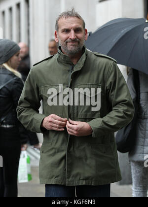 London, UK. 7th Nov, 2017. Christopher Eccleston seen at the BBC studios in London Credit: Stock Photo