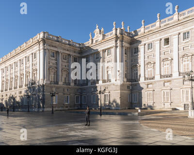 Royal Palace. Madrid , Spain Stock Photo
