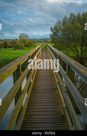 Eye Bridge, Wimborne. Stock Photo