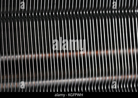 modern computer processor cooler or radiator or heat sink Stock Photo