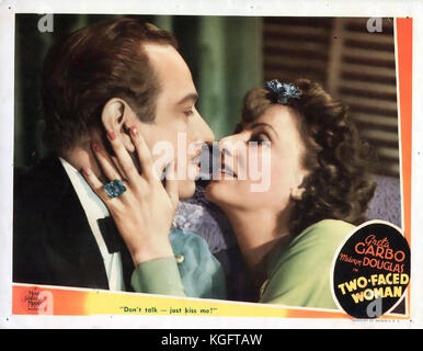 TWO FACED WOMAN 1941 MGM film with Greta Garbo and Melvyn Douglas Stock Photo