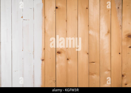 White soft wood surface as background Stock Photo
