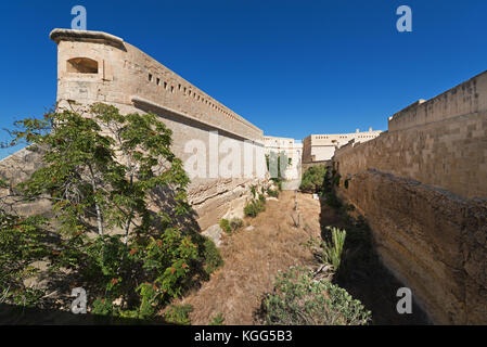 Fort Saint Elmo in Valletta (Malta) Stock Photo