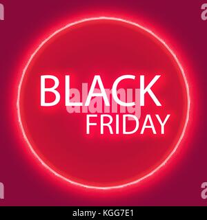 Black Friday Sale handmade lettering, target background for logo, banners, labels, badges, prints, posters web Stock Vector