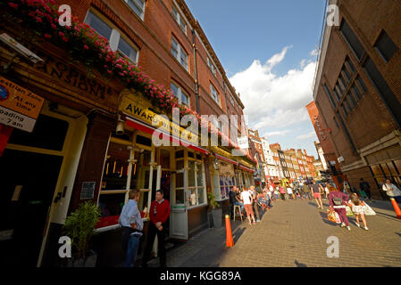Ku Klub Bar is one of the largest gay bars in London. Leicester Square pub club. Stock Photo