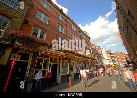 Ku Klub Bar is one of the largest gay bars in London. Leicester Square pub club. Stock Photo