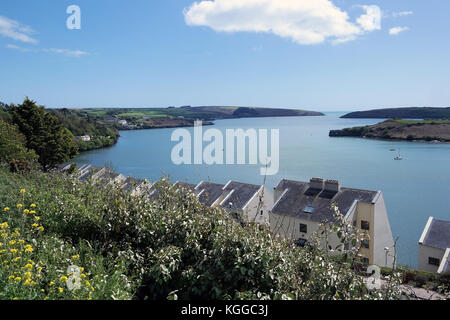 Kinsale harbour west cork ireland Stock Photo