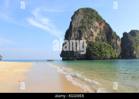 Beaches of Railay in Krabi, Thailand Stock Photo