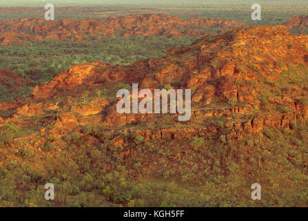 View from Kellys Knob, Mirima (Hidden Valley) National Park, Kimberley region, Western Australia, Australia Stock Photo