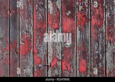 old weathered timber shed wall Stock Photo