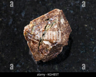 Rough Crystal Of Zircon Gemstone On White Stock Photo Alamy