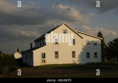 United States. Pennsylvania. Philadelphia. The Amish Village. Near Lancaster. Stock Photo