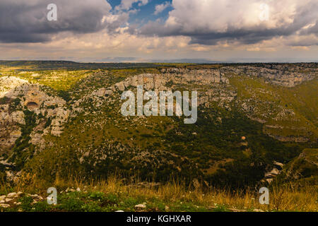 Natural reserve Grand Canyon Cassibile, Sicily, Italy Stock Photo