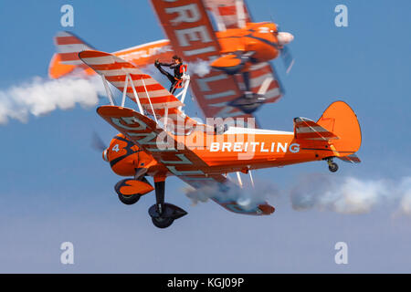 Breitling Wing-Walkers Stock Photo