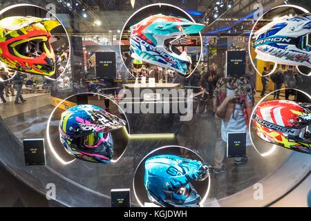 Milan, Italy. 08th Nov, 2017. Milan. Second day of the EICMA cycle and motorcycle show In the photo: Credit: Independent Photo Agency/Alamy Live News Stock Photo