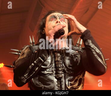 Cradle of Filth performing at the Engine Rooms in Southampton Featuring ...