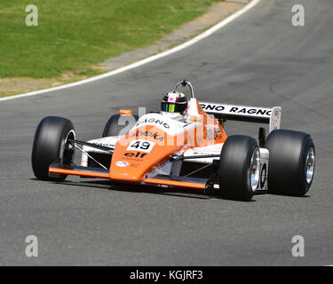 Neil Glover, Arrows A5, FIA Masters Historic Formula One Championship, Masters Historic Festival, Brands Hatch, May 2017. Brands Hatch, classic cars,  Stock Photo