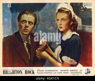 Brighton Rock (1947) , Richard Attenborough     Date: 1947 Stock Photo