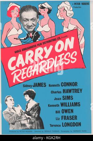 Carry on Regardless (1961) , Film poster Stock Photo - Alamy