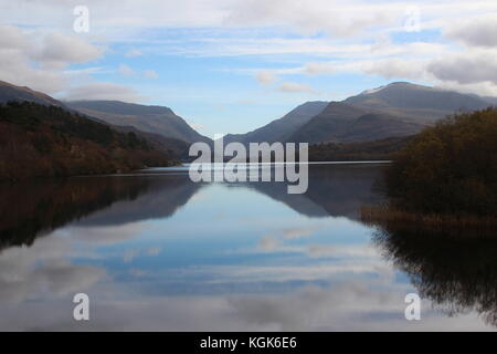 Snowdonia National Park, Llanderis Wales Stock Photo