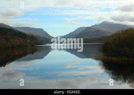 Snowdonia National Park, Llanderis Wales Stock Photo