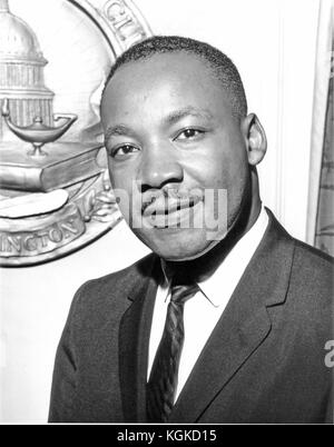 Washington, DC - (FILE) -- Portrait of Reverend Doctor Martin Luther King, Jr. at the National Press Club in Washington, D.C. on July 19, 1962..Credit: Benjamin E. 'Gene' Forte - CNP /MediaPunch Stock Photo