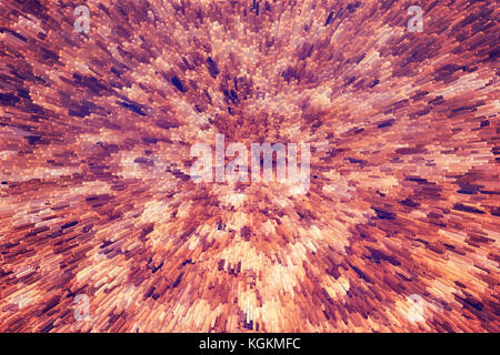 Abstract colorful background made of rendered water surface. Stock Photo
