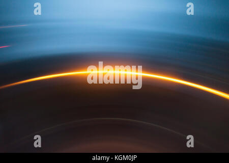 Close-up of abstract light pattern Stock Photo