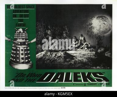 Dr. Who and the Daleks (1966) Date: 1965 Stock Photo - Alamy