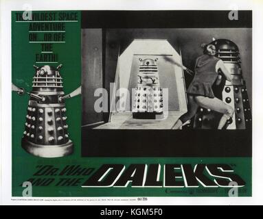 Dr. Who and the Daleks (1966) Date: 1965 Stock Photo - Alamy