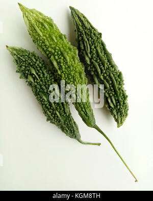 Bitter gourd Medicinal and Healthy vegetable Stock Photo