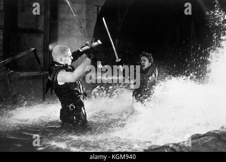 Highlander (1986) , Christopher Lambert , Clancy Brown     Date: 1986 Stock Photo