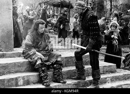 Highlander (1986) , Christopher Lambert , Sean Connery     Date: 1986 Stock Photo