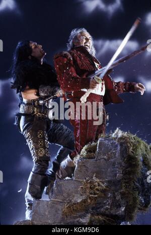 Highlander (1986) , Christopher Lambert , Sean Connery , Clancy Brown     Date: 1986 Stock Photo