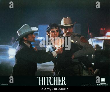 The Hitcher (1986) , C Thomas Howell , Jeffrey DeMunn     Date: 1986 Stock Photo