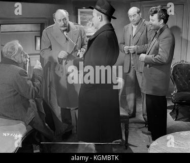 The Ladykillers (1951) , Alec Guinness , Herbert Lom , Peter Sellers , Cecil Parker Stock Photo