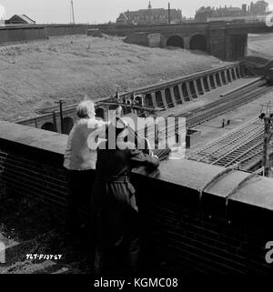 The Ladykillers (1951) , Alec Guinness , Herbert Lom Stock Photo