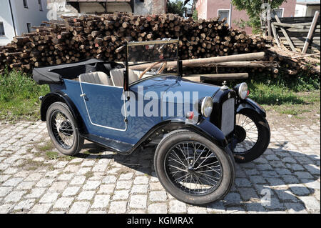 BMW Dixie - the first car made by BMW from 1928 to 1931, it was an Austin 7 built under license the first model to use the 3 pedals we still use now Stock Photo
