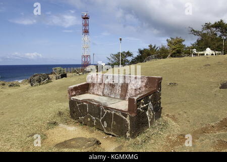 Gris Gris lies in it scenery Stock Photo