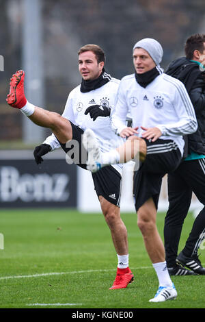 Mario Gotze (L) und Toni Kroos (Germany) GES/ Fussball/ DFB