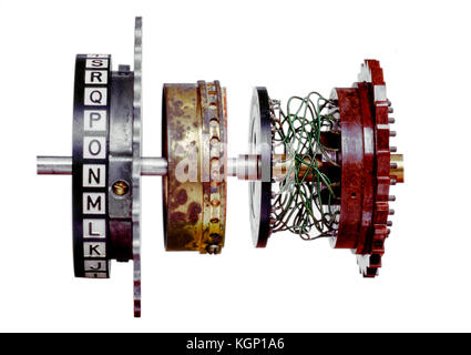 Interior view of World War I Machine gunner and airplane at the ...