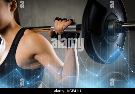 Close Up Of Woman Back With Flexing Her Muscles Stock Photo - Download  Image Now - Sweat, Exercising, Muscular Build - iStock