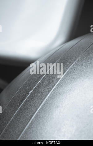 Gray ball and yoga chair part Stock Photo