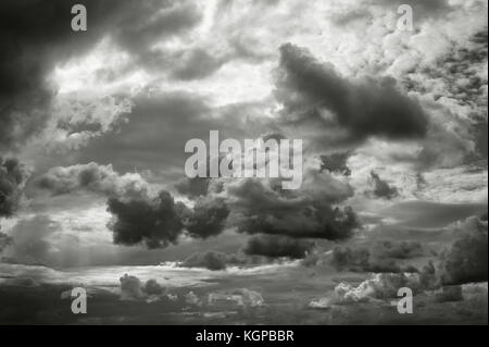 Gathering storm clouds Stock Photo