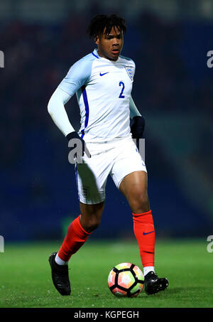 England's Vontae Daley-Campbell Stock Photo