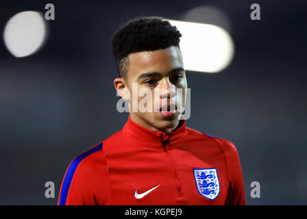 England's Mason Greenwood Stock Photo