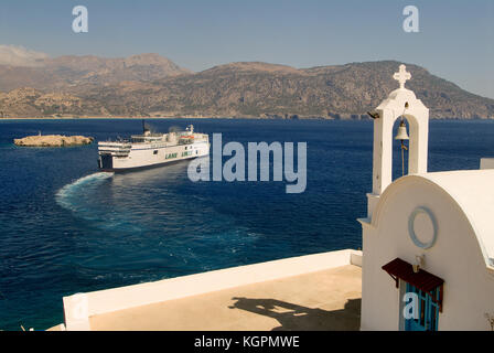 Greece, Aegean Islands, karpathos island, Agios Panormintis church Stock Photo