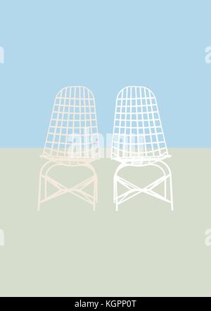 Chair icon vector Stock Vector