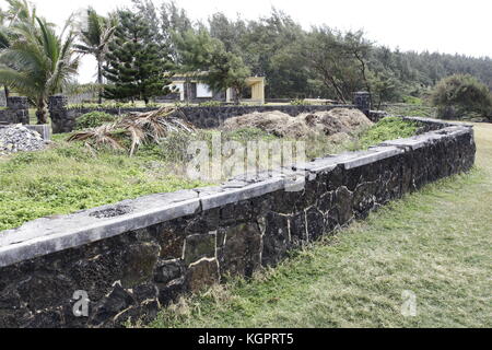 Gris Gris lies in it scenery Stock Photo